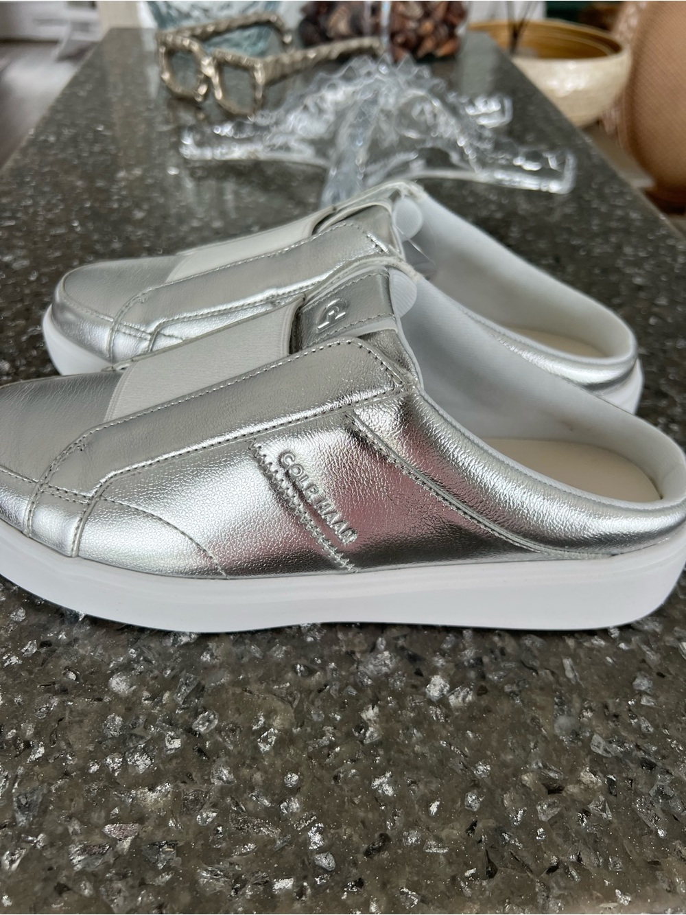NEW Cole Haan Grand Crosscourt Coaster Mule Sneakers Sz 7 - Picture 7 of 8